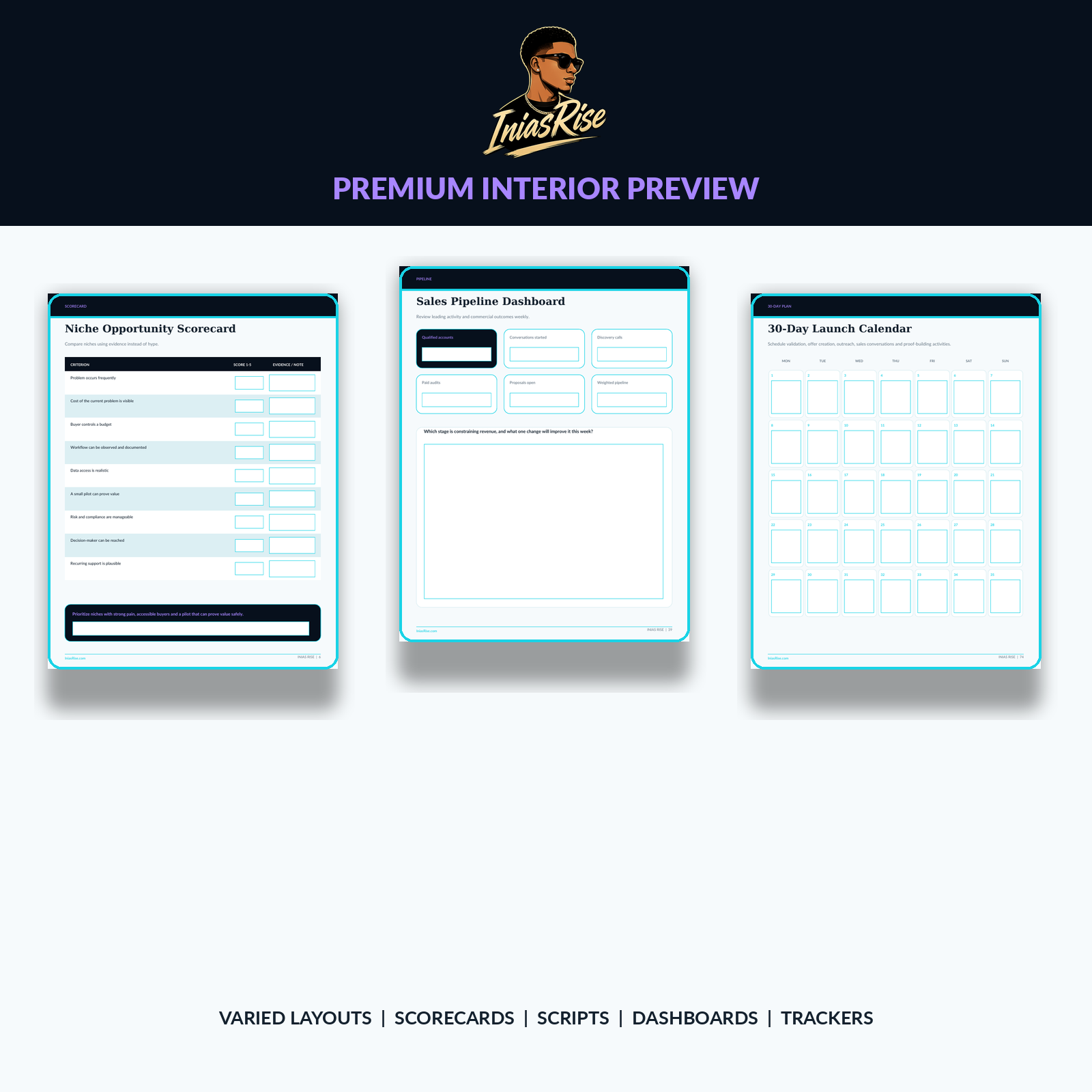 Interior preview of the AI Automation Service Business OS