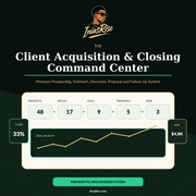 The Client Acquisition and Closing Command Center premium digital product cover