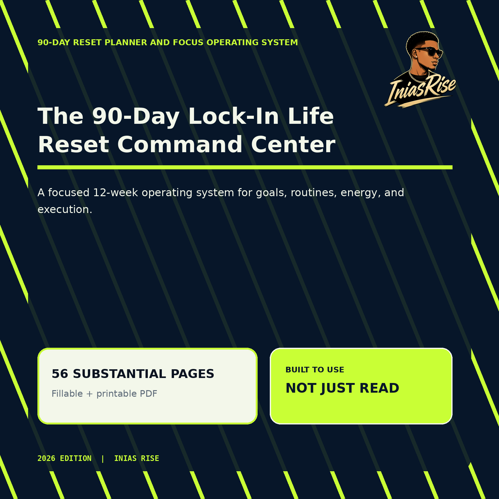 The 90-Day Lock-In Life Reset Command Center cover