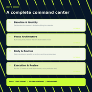 The 90-Day Lock-In Life Reset Command Center - what is inside