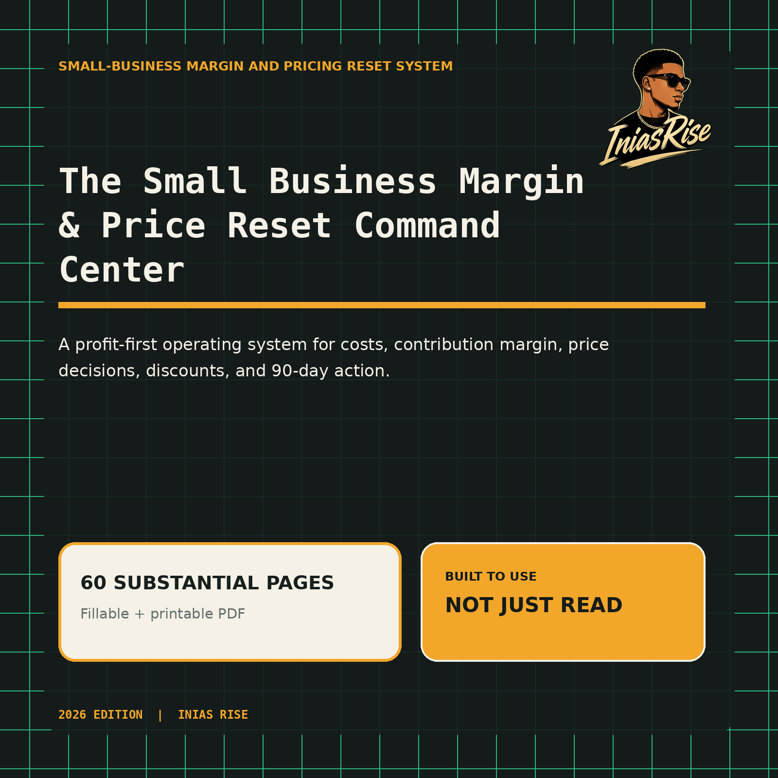 The Small Business Margin & Price Reset Command Center - cover