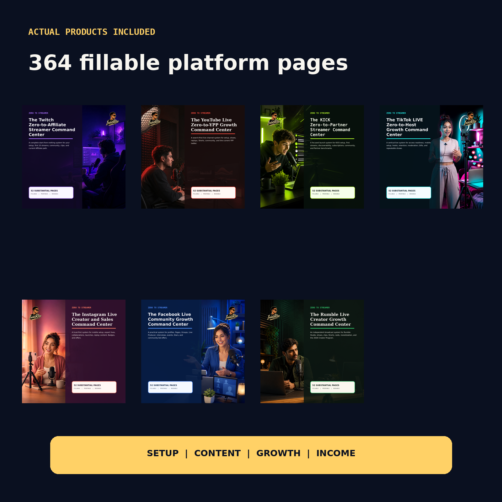 The Zero-to-Streamer All-Platform Collection - interior preview
